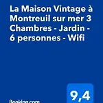 La Maison Vintage A Montreuil Sur 3 - Jardin - 6 Personnes - Wifi Tatil Evi *