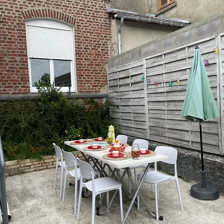La Maison Vintage A Montreuil Sur 3 - Jardin - 6 Personnes - Wifi بيت للعطل Neuville-sous-Montreuil