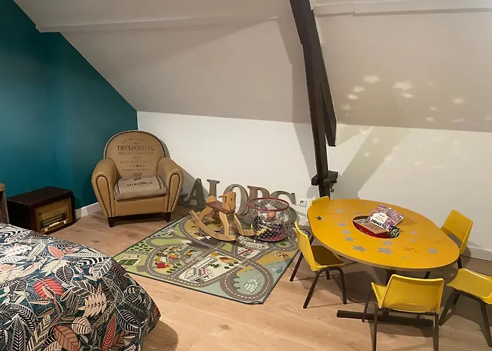 펜션 La Maison Vintage A Montreuil Sur 3 - Jardin - 6 Personnes - Wifi Neuville-sous-Montreuil