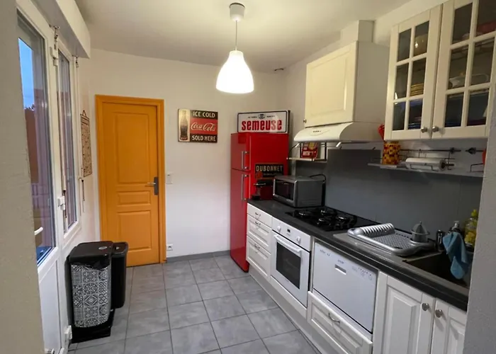 펜션 La Maison Vintage A Montreuil Sur 3 - Jardin - 6 Personnes - Wifi Neuville-sous-Montreuil
