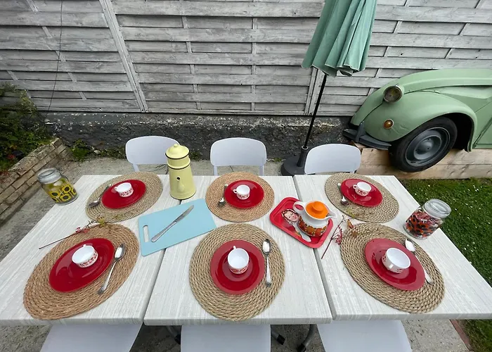 Holiday home La Maison Vintage A Montreuil Sur 3 - Jardin - 6 Personnes - Wifi