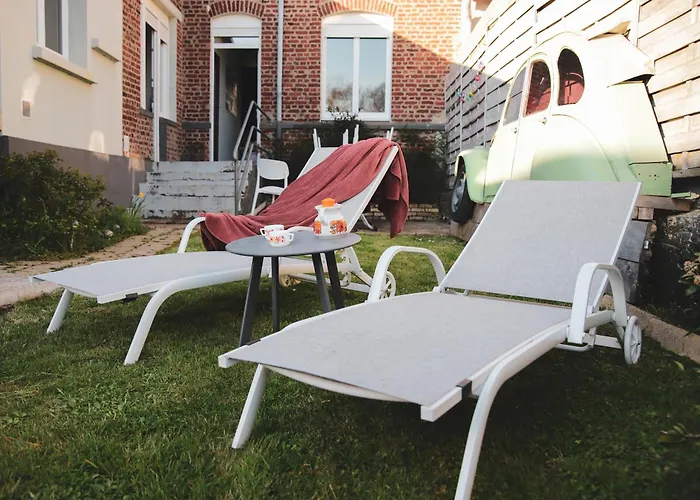 La Maison Vintage A Montreuil Sur 3 - Jardin - 6 Personnes - Wifi 펜션 Neuville-sous-Montreuil